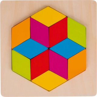 Dřevěné puzzle DIAMANT